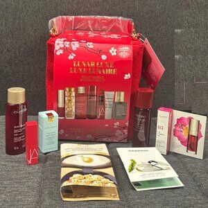 Lunar Luxe Beauty Bundle Brand New with 7 Sample/Travel Size Products+Travel Bag
